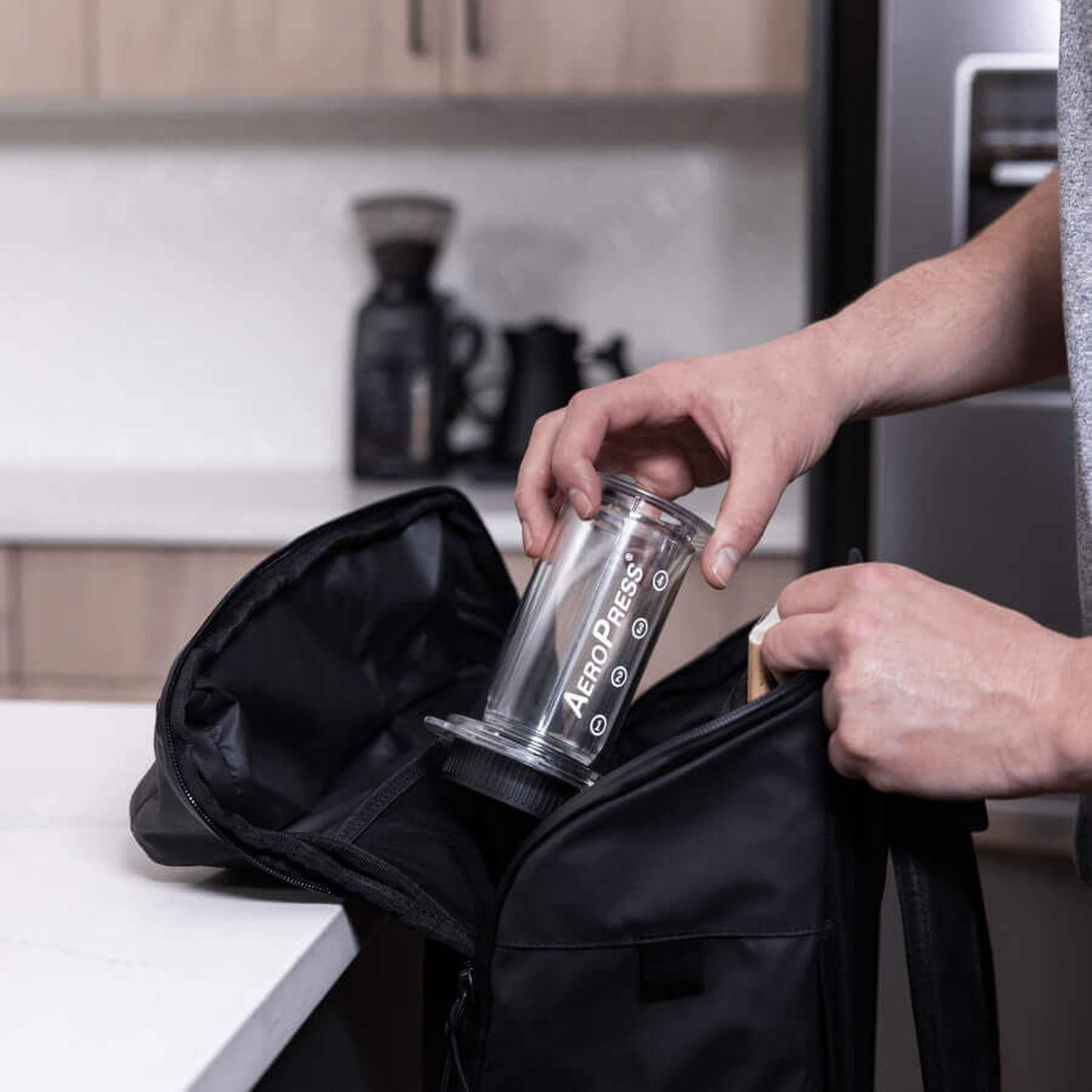 Aeropress Clear zaparzacz do kawy